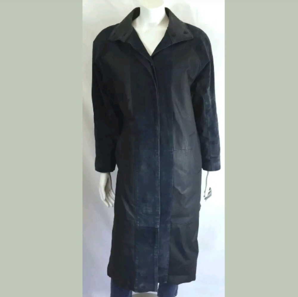 Northern Explorer 100% Leather Suede long Coat size M